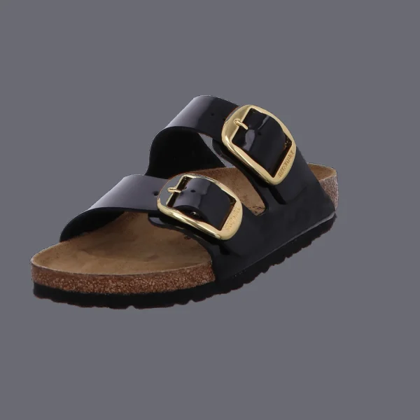 Sale Birkenstock Arizona Big Buckle BF Patent B Patent Black/Gold