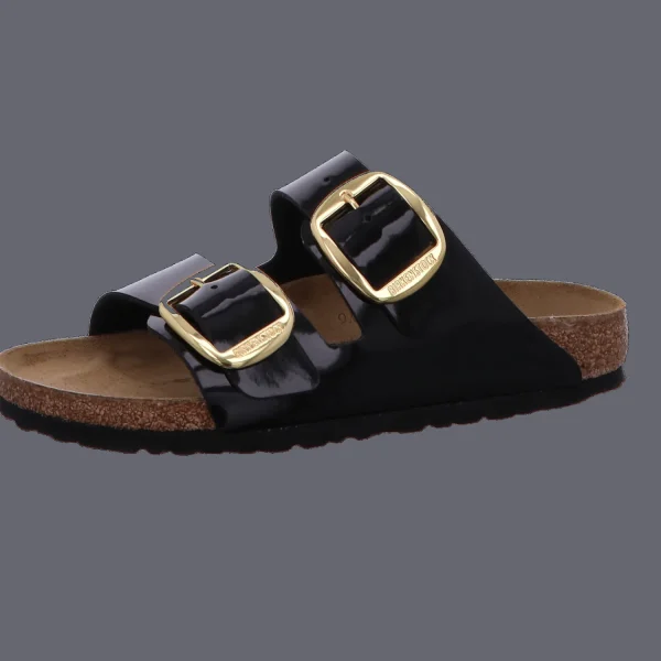 Sale Birkenstock Arizona Big Buckle BF Patent B Patent Black/Gold