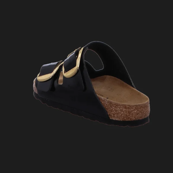 Sale Birkenstock Arizona Big Buckle BF Patent B Patent Black/Gold