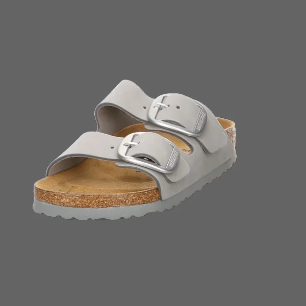 Cheap Birkenstock Arizona Big Buckle LENB Dove G grau