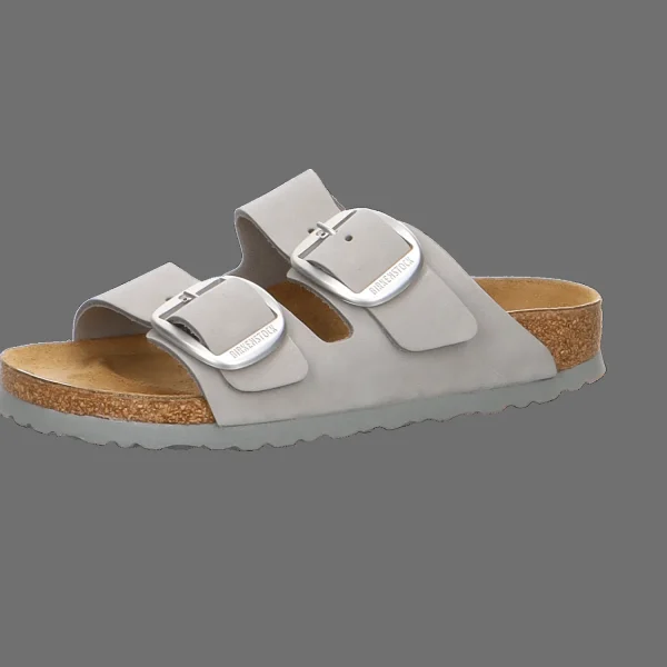 Cheap Birkenstock Arizona Big Buckle LENB Dove G grau