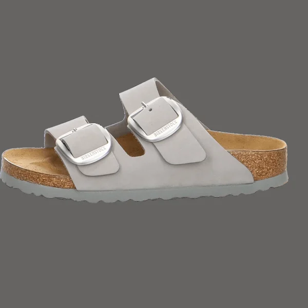 Cheap Birkenstock Arizona Big Buckle LENB Dove G grau