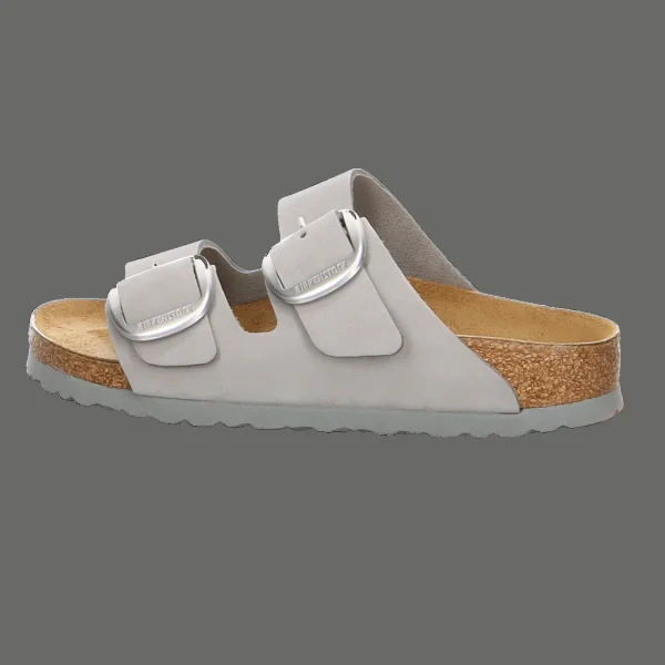 Cheap Birkenstock Arizona Big Buckle LENB Dove G grau