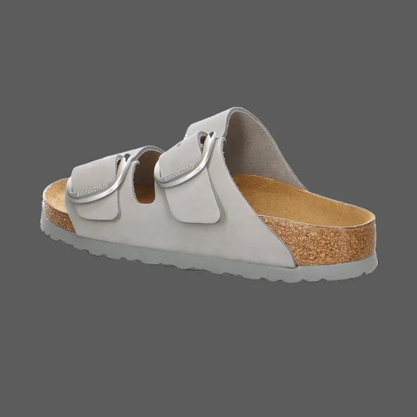 Cheap Birkenstock Arizona Big Buckle LENB Dove G grau
