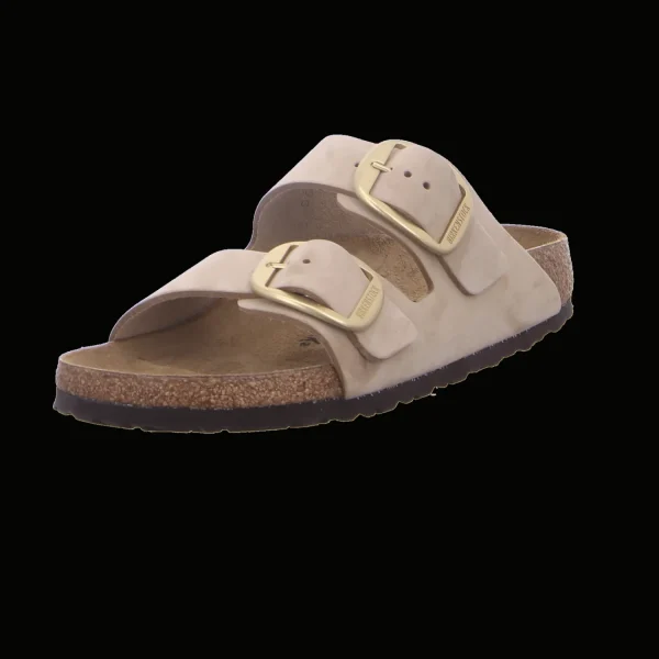 Best Sale Birkenstock Arizona Big Buckle LENB Sandca beige