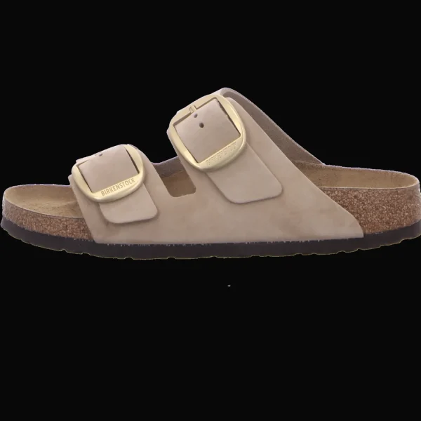 Best Sale Birkenstock Arizona Big Buckle LENB Sandca beige