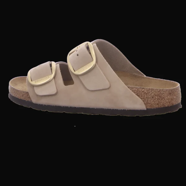 Best Sale Birkenstock Arizona Big Buckle LENB Sandca beige