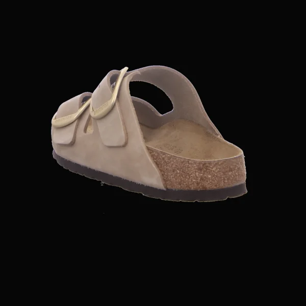 Best Sale Birkenstock Arizona Big Buckle LENB Sandca beige