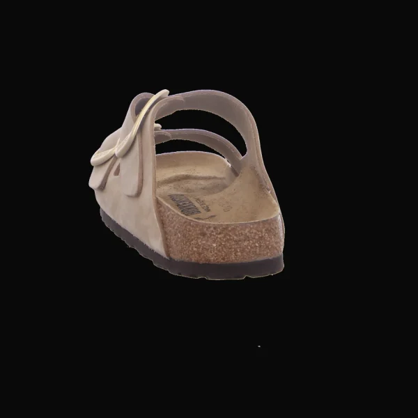 Best Sale Birkenstock Arizona Big Buckle LENB Sandca beige