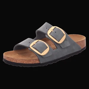 Sale Birkenstock Arizona Big Buckle LENB Thyme dunkelgrün / oliv