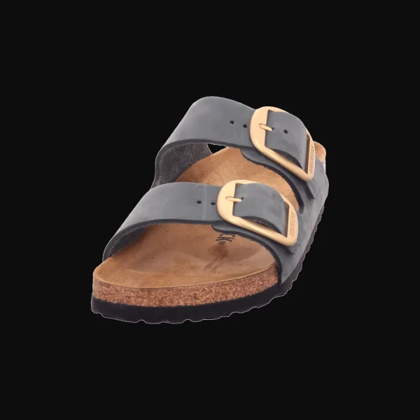 Sale Birkenstock Arizona Big Buckle LENB Thyme dunkelgrün / oliv