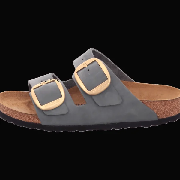 Sale Birkenstock Arizona Big Buckle LENB Thyme dunkelgrün / oliv