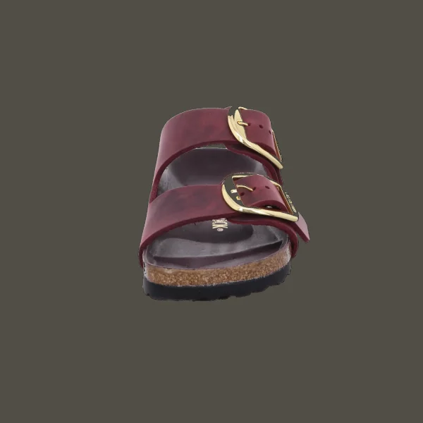 Hot Birkenstock Arizona Big Buckle LEOI Zinfan rot