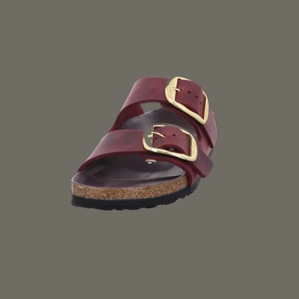 Hot Birkenstock Arizona Big Buckle LEOI Zinfan rot
