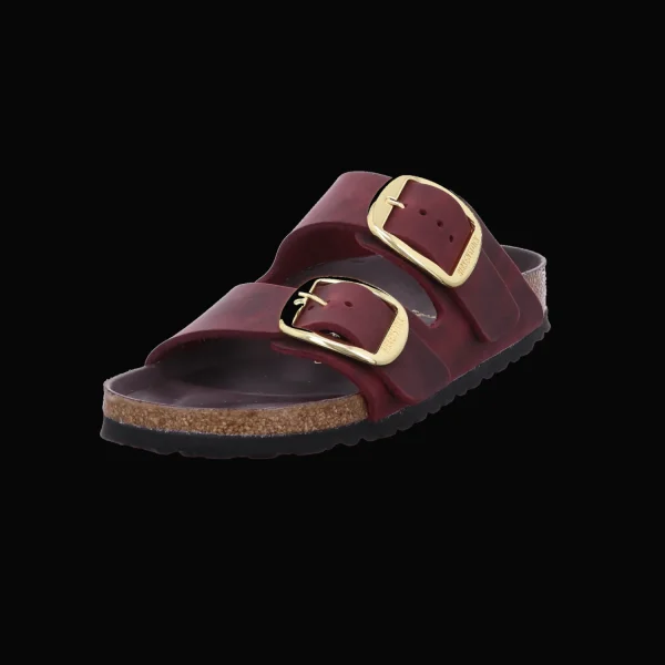 Hot Birkenstock Arizona Big Buckle LEOI Zinfan rot