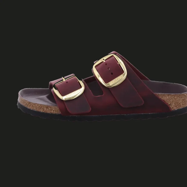 Hot Birkenstock Arizona Big Buckle LEOI Zinfan rot