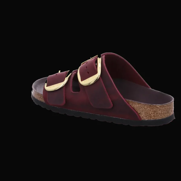 Hot Birkenstock Arizona Big Buckle LEOI Zinfan rot
