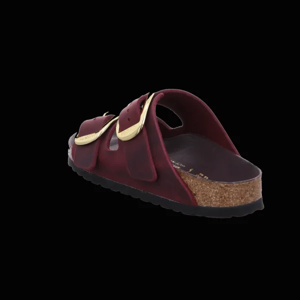 Hot Birkenstock Arizona Big Buckle LEOI Zinfan rot