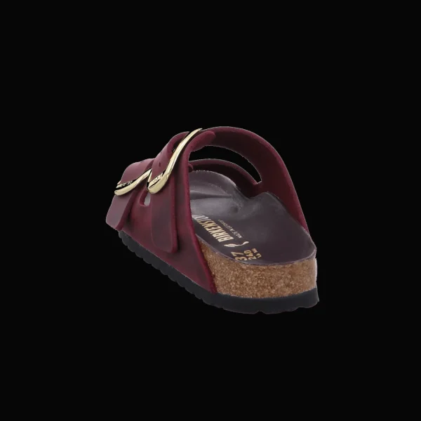 Hot Birkenstock Arizona Big Buckle LEOI Zinfan rot