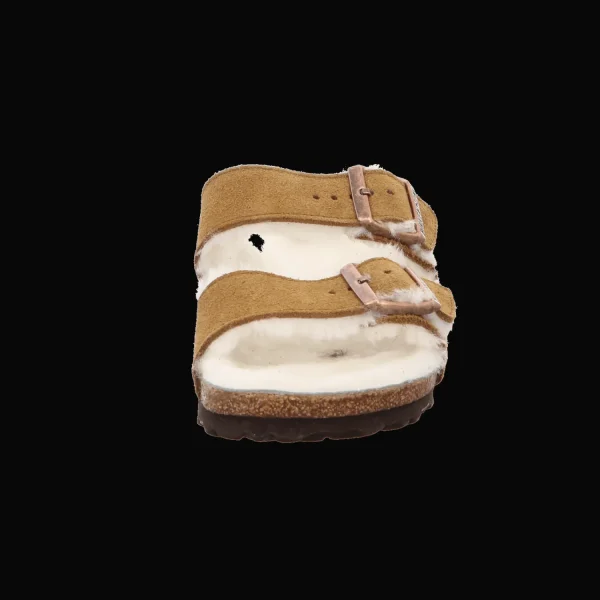 Discount Birkenstock Arizona Shearling LEVE Mink LA braun