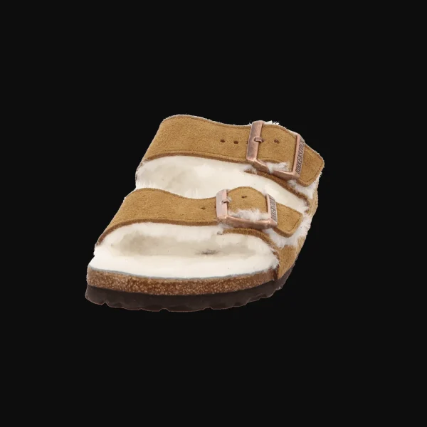 Discount Birkenstock Arizona Shearling LEVE Mink LA braun