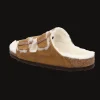 Discount Birkenstock Arizona Shearling LEVE Mink LA braun