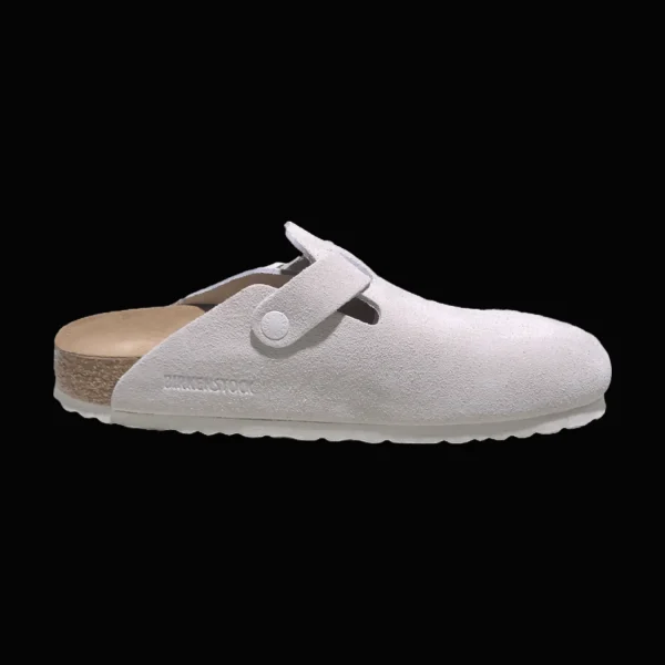 Best Sale Birkenstock Boston LEVE Antique White