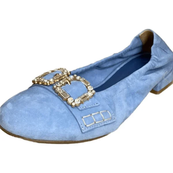 Shop Donna Carolina Damenballerina blau