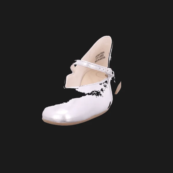 Outlet Paul Green Damenballerina Silber metallic