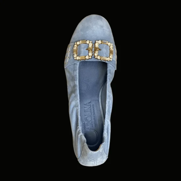 Shop Donna Carolina Damenballerina blau