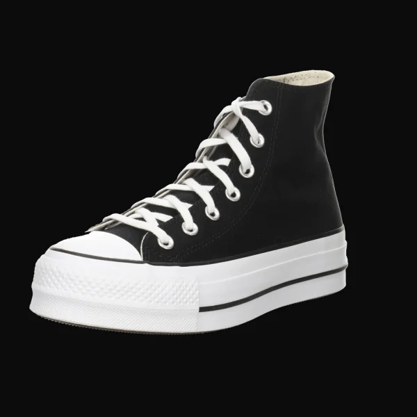 Hot Converse Damenboots Canvas schwarz