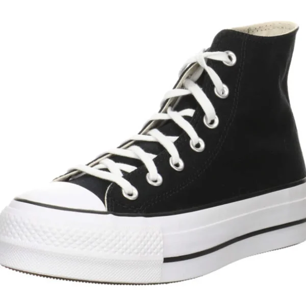 Hot Converse Damenboots Canvas schwarz