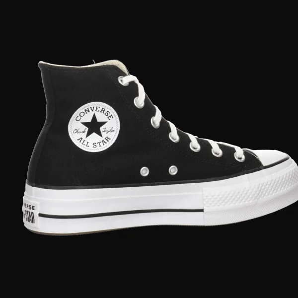 Hot Converse Damenboots Canvas schwarz