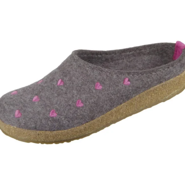 Cheap Haflinger Damenhauspantoffel grau