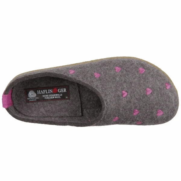 Cheap Haflinger Damenhauspantoffel grau