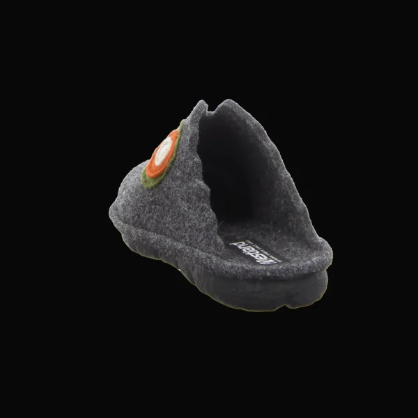 Shop Josef Seibel Damenhauspantoffel ANTHRAZIT-MULTI