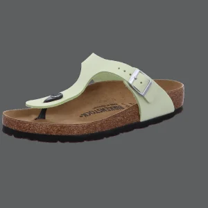 Cheap Birkenstock Damenpantolette Wellness Faded Lime