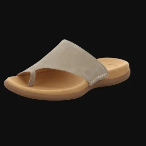 Hot Gabor Damenpantolette Wellness beige