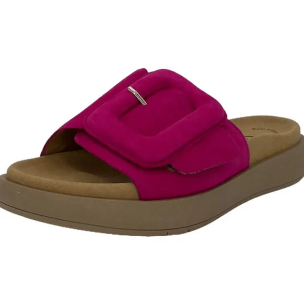 Best Gabor Damenpantolette Wellness pink/altrosa/malve