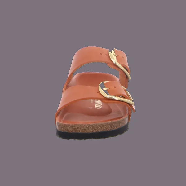 Discount Birkenstock Damenpantolette Wellness orange