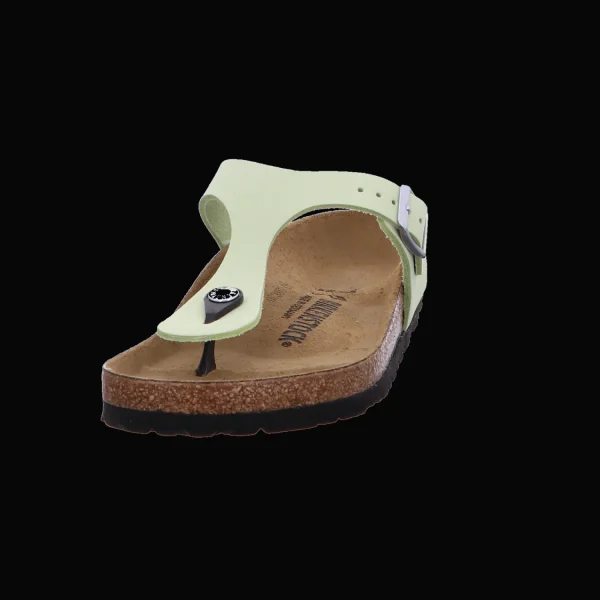 Cheap Birkenstock Damenpantolette Wellness Faded Lime