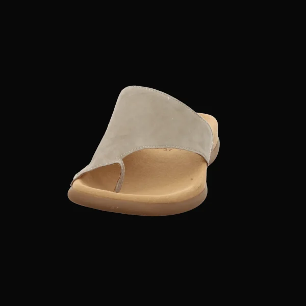 Hot Gabor Damenpantolette Wellness beige