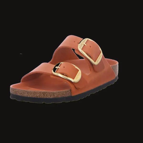Discount Birkenstock Damenpantolette Wellness orange