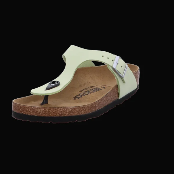 Cheap Birkenstock Damenpantolette Wellness Faded Lime