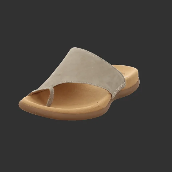 Hot Gabor Damenpantolette Wellness beige