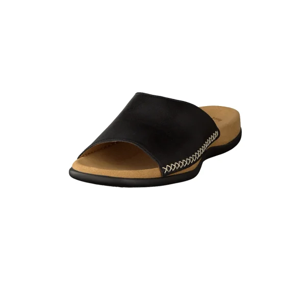 Best Gabor Damenpantolette Wellness schwarz
