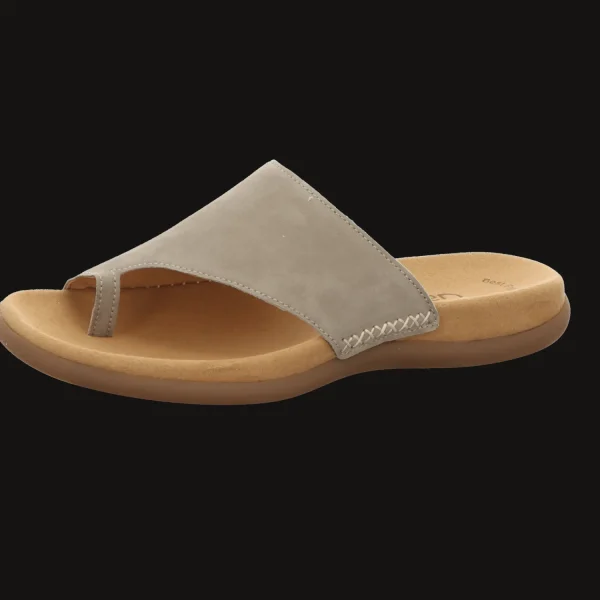 Hot Gabor Damenpantolette Wellness beige