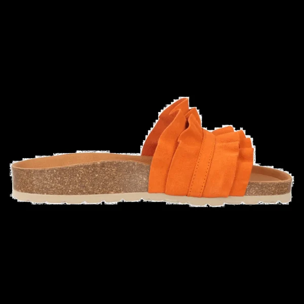 Clearance Verbenas Damenpantolette Wellness Orange