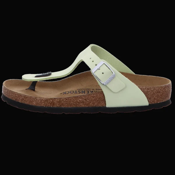 Cheap Birkenstock Damenpantolette Wellness Faded Lime