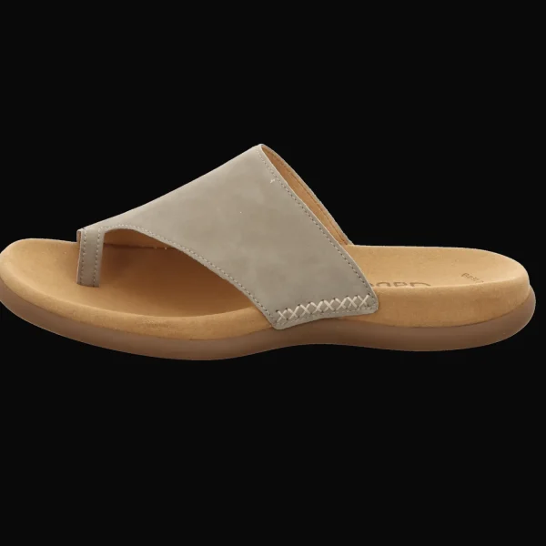 Hot Gabor Damenpantolette Wellness beige